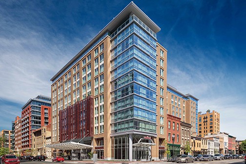 Columbia Place Hotel in colorful downtown D.C. neighborhood